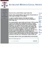 Mobile Screenshot of medicolegal.co.nz